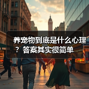 养宠物到底是什么心理?答案其实很简单(图1) 养宠物到底是什么心理?答案其实很简单(图1)