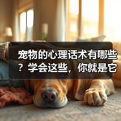 宠物的心理话术有哪些?学会这些,你就是它们的“心灵导师”(图1) 宠物的心理话术有哪些?学会这些,你就是它们的“心灵导师”(图1)