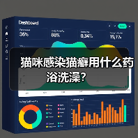 猫咪感染猫癣用什么药浴洗澡？（图1）