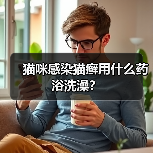 猫咪感染猫癣用什么药浴洗澡？（图3）