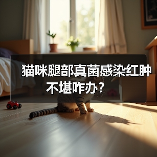 猫咪腿部真菌感染红肿不堪咋办?(图2) 猫咪腿部真菌感染红肿不堪咋办?(图2)