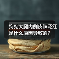 狗狗大腿内侧皮肤泛红是什么原因导致的？（图2）