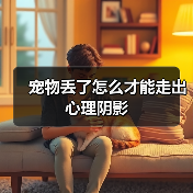 宠物丢了怎么才能走出心理阴影(图4) 宠物丢了怎么才能走出心理阴影(图4)