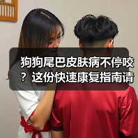 狗狗尾巴皮肤病不停咬?这份快速康复指南请收好!(图1) 狗狗尾巴皮肤病不停咬?这份快速康复指南请收好!(图1)