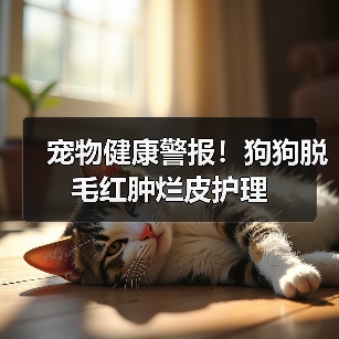 宠物健康警报！狗狗脱毛红肿烂皮护理（图1）