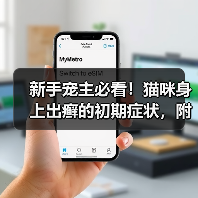 新手宠主必看！猫咪身上出癣的初期症状，附高清图片！