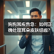 狗狗耳疾告急：如何正确处理耳朵皮肤结痂？（图2）