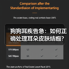 狗狗耳疾告急：如何正确处理耳朵皮肤结痂？