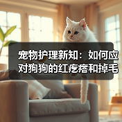 宠物护理新知：如何应对狗狗的红疙瘩和掉毛问题
