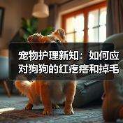宠物护理新知:如何应对狗狗的红疙瘩和掉毛问题(图3) 宠物护理新知:如何应对狗狗的红疙瘩和掉毛问题(图3)