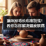 猫咪掉毛长疙瘩别慌！教你怎样解决猫皮肤病！