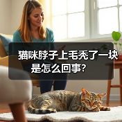 猫咪脖子上毛秃了一块是怎么回事?(图3) 猫咪脖子上毛秃了一块是怎么回事?(图3)