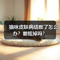 猫咪皮肤病结痂了怎么办?要抠掉吗?(图3) 猫咪皮肤病结痂了怎么办?要抠掉吗?(图3)