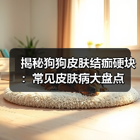 揭秘狗狗皮肤结痂硬块：常见皮肤病大盘点