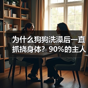 为什么狗狗洗澡后一直抓挠身体?90%的主人不知道的秘密(图3) 为什么狗狗洗澡后一直抓挠身体?90%的主人不知道的秘密(图3)