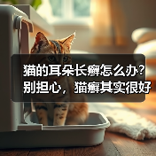 猫的耳朵长癣怎么办？别担心，猫癣其实很好治！