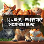 别太荒谬。猫咪真菌感染能用硫磺皂洗？