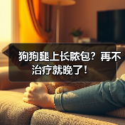 狗狗腿上长脓包？再不治疗就晚了！