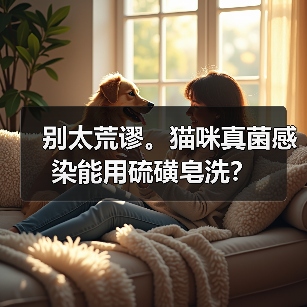 别太荒谬。猫咪真菌感染能用硫磺皂洗?(图4) 别太荒谬。猫咪真菌感染能用硫磺皂洗?(图4)
