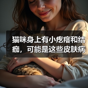 猫咪身上有小疙瘩和结痂,可能是这些皮肤病在作怪!(图2) 猫咪身上有小疙瘩和结痂,可能是这些皮肤病在作怪!(图2)