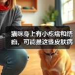 猫咪身上有小疙瘩和结痂,可能是这些皮肤病在作怪!(图4) 猫咪身上有小疙瘩和结痂,可能是这些皮肤病在作怪!(图4)