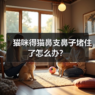 猫咪得猫鼻支鼻子堵住了怎么办？