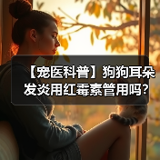 【宠医科普】狗狗耳朵发炎用红霉素管用吗？