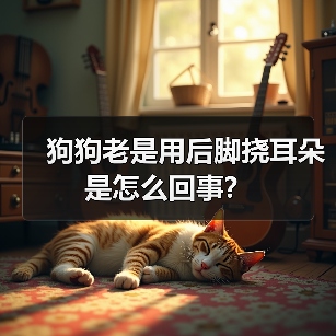 狗狗老是用后脚挠耳朵是怎么回事？