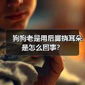 狗狗老是用后脚挠耳朵是怎么回事？（图4）