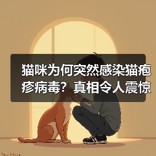 猫咪为何突然感染猫疱疹病毒?真相令人震惊!(图2) 猫咪为何突然感染猫疱疹病毒?真相令人震惊!(图2)