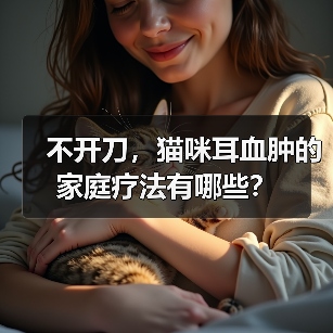 不开刀，猫咪耳血肿的家庭疗法有哪些？