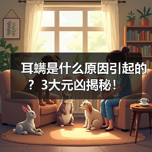 耳螨是什么原因引起的?3大元凶揭秘!(图4) 耳螨是什么原因引起的?3大元凶揭秘!(图4)