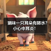 猫咪一只耳朵有脓水?小心中耳炎!(图3) 猫咪一只耳朵有脓水?小心中耳炎!(图3)