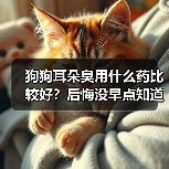 狗狗耳朵臭用什么药比较好？后悔没早点知道！