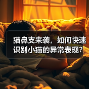 猫鼻支来袭,如何快速识别小猫的异常表现?(图2) 猫鼻支来袭,如何快速识别小猫的异常表现?(图2)