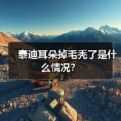 泰迪耳朵掉毛秃了是什么情况?(图4) 泰迪耳朵掉毛秃了是什么情况?(图4)