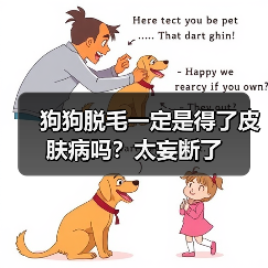 狗狗脱毛一定是得了皮肤病吗?太妄断了(图4) 狗狗脱毛一定是得了皮肤病吗?太妄断了(图4)