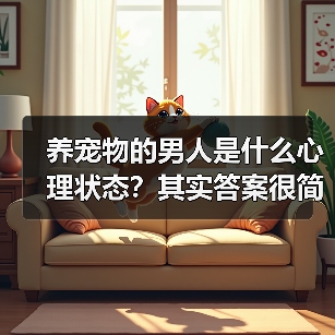 养宠物的男人是什么心理状态?其实答案很简单(图2) 养宠物的男人是什么心理状态?其实答案很简单(图2)