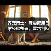 养宠博士:宠物健康日常经验整理,需求判断与避坑指南(图2) 养宠博士:宠物健康日常经验整理,需求判断与避坑指南(图2)
