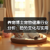 养宠博士宠物健康行业分析:趋势变化与实用方法(图1) 养宠博士宠物健康行业分析:趋势变化与实用方法(图1)