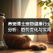 养宠博士宠物健康行业分析:趋势变化与实用方法(图2) 养宠博士宠物健康行业分析:趋势变化与实用方法(图2)