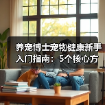 养宠博士宠物健康新手入门指南:5个核心方法避坑(图1) 养宠博士宠物健康新手入门指南:5个核心方法避坑(图1)