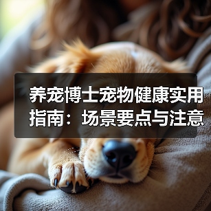 养宠博士宠物健康实用指南:场景要点与注意事项(图2) 养宠博士宠物健康实用指南:场景要点与注意事项(图2)