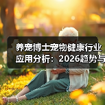 养宠博士宠物健康行业应用分析：2026趋势与实用方法（图1）
