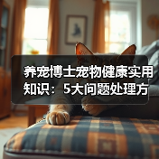养宠博士宠物健康实用知识：5大问题处理方法与维护要点（图3）
