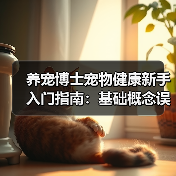 养宠博士宠物健康新手入门指南:基础概念误区与解决方案(图2) 养宠博士宠物健康新手入门指南:基础概念误区与解决方案(图2)