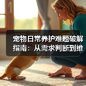宠物日常养护难题破解指南:从需求判断到维护全攻略(图1) 宠物日常养护难题破解指南:从需求判断到维护全攻略(图1)