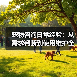 宠物咨询日常经验:从需求判断到使用维护全攻略(图3) 宠物咨询日常经验:从需求判断到使用维护全攻略(图3)
