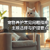 宠物养护常见问题指南：主粮选择与护理要点（图1）