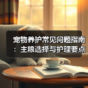 宠物养护常见问题指南：主粮选择与护理要点（图4）